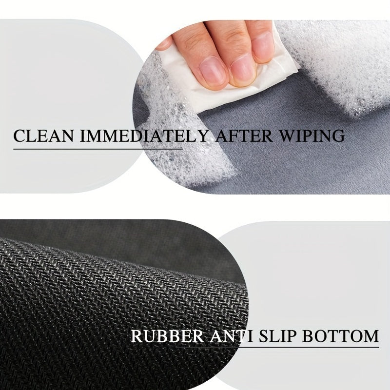1pc Super Absorbent Soft Diatomite Bathroom Floor Mat - Non-Slip, Fast Drying, Carpet-Style Bath Rugs - Home Decor, Fall Decor, Shower, Tub, Outdoor, Indoor, Laundry, Bedroom, Kitchen Area Rugs