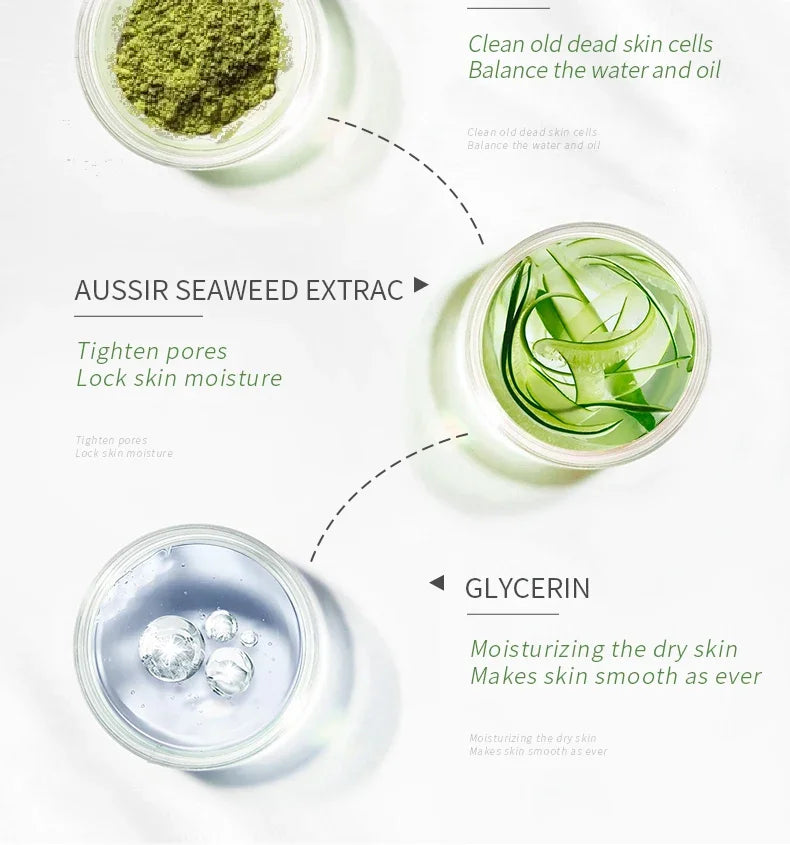 LAIKOU Matcha Exfoliating Exfoliate Peeling Gel Facial Scrub Moisturise Nourishing Repair Scrubs Face Cream Skin Care