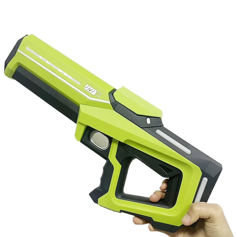 43cm Full Electric Automatic Water Storage Gun Toys Portable Children Summer Beach Outdoor Fight Fantasy Toys for Boys Kids Game