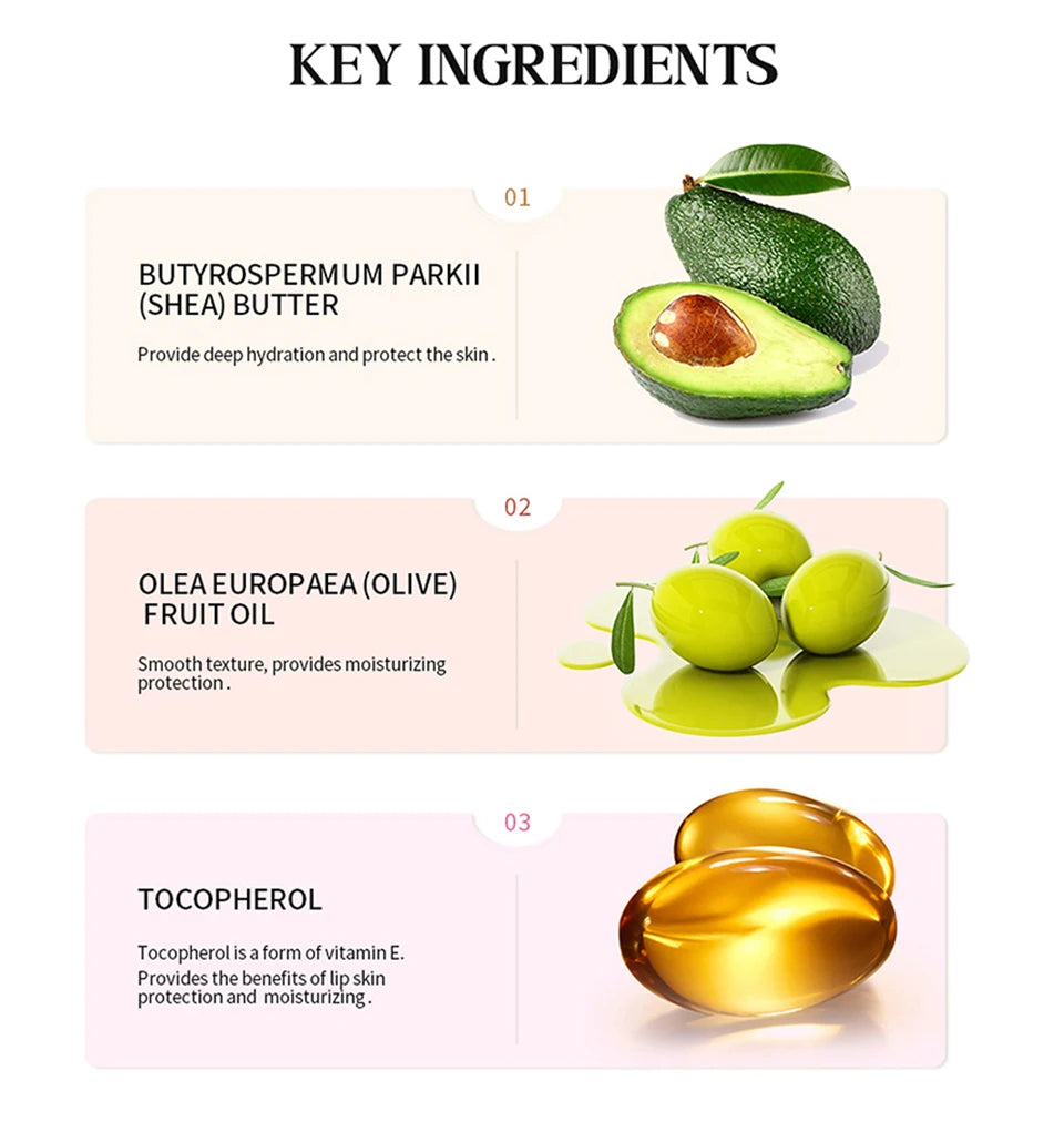 Summer Lip Balm Moisturizing Mirror Lip Gloss Lip Vanilla Mint Iced Coffee Cake Smell Lipstick Transparent Lip Oil Makeup