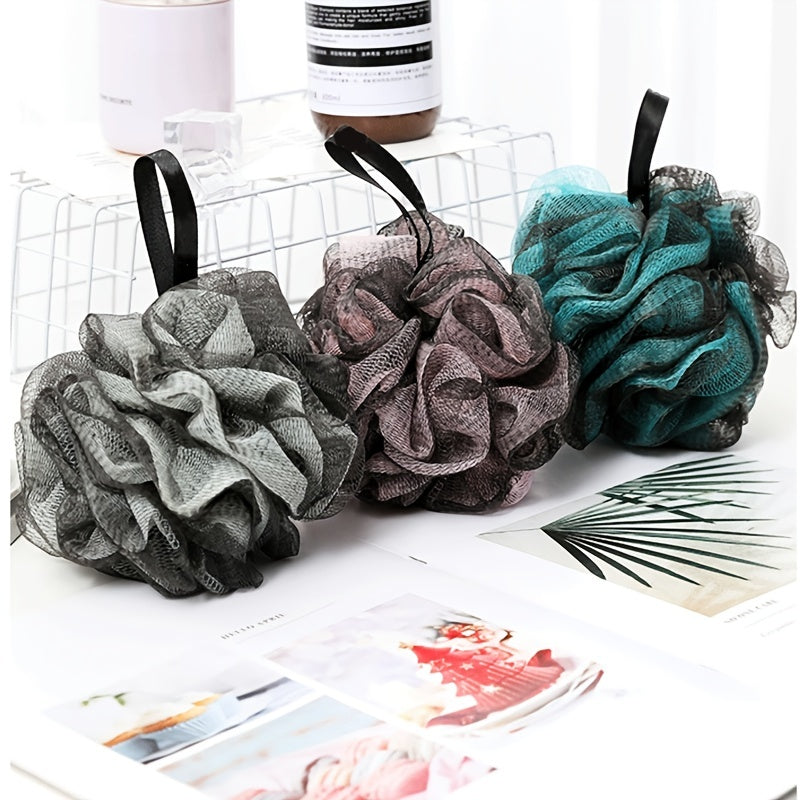 Bath Sponge, Shower Bouquet Scrubber For Skin Exfoliating, Skin-friendly, Save Bath Gel And Enrich Foam, Suitable For Men Women